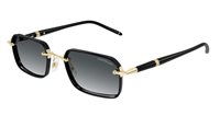 Gafas de sol Montblanc Hombre MB0483S001-GOLD-BLACK-GREY54